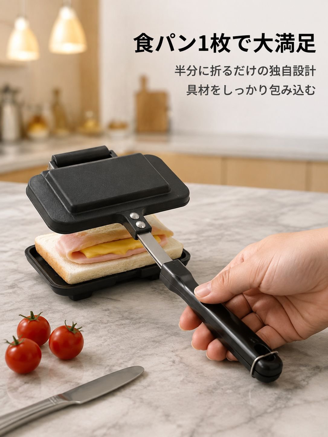 両面コーティングフライパン型