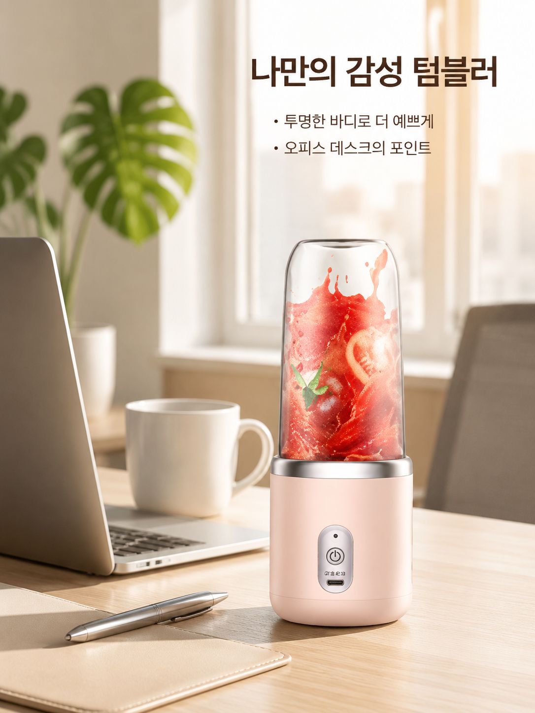 미니 휴대용 즙짜기