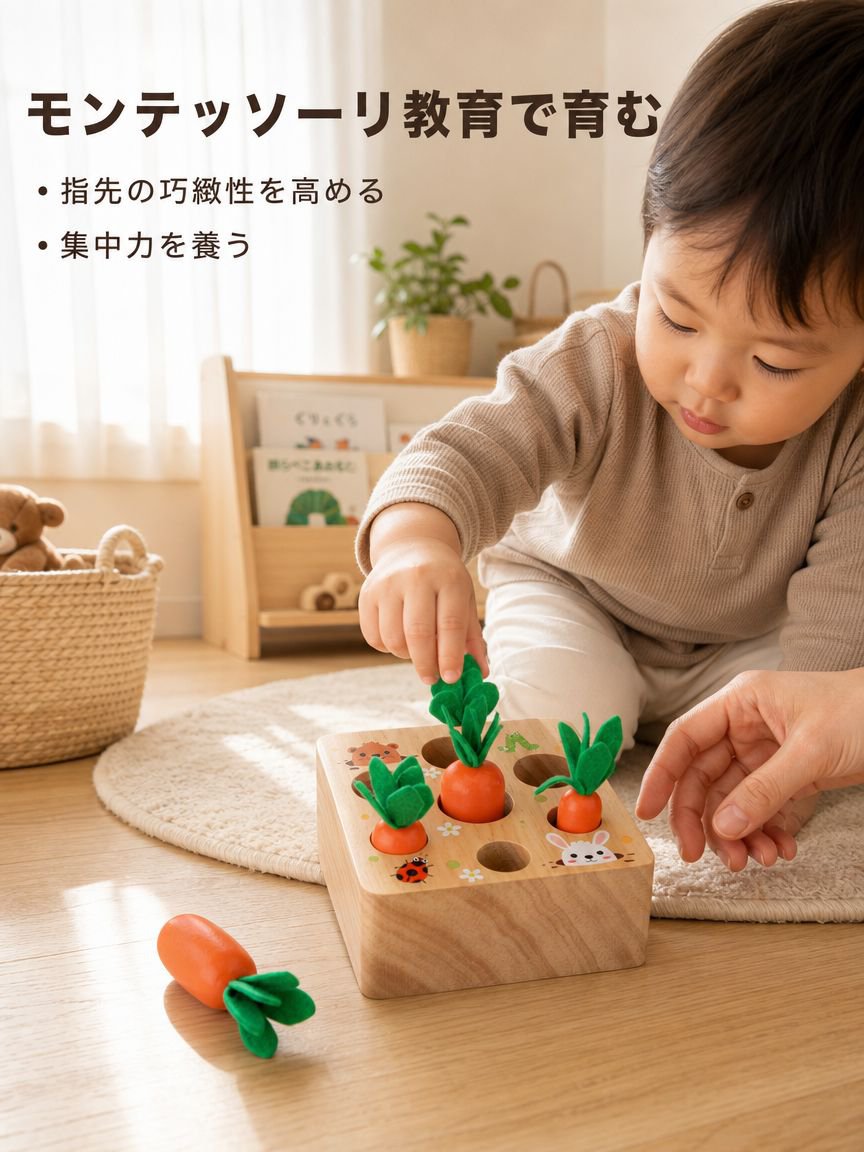 ニンジンパズルおもちゃ