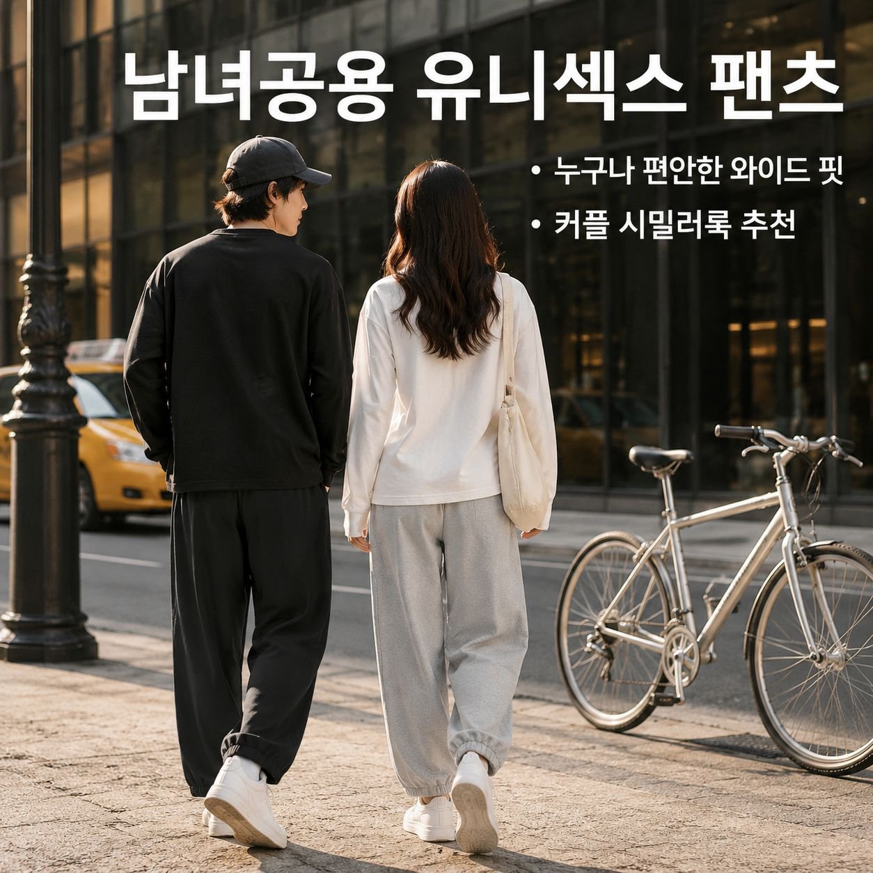루즈핏 데일리 캐주얼 바지
