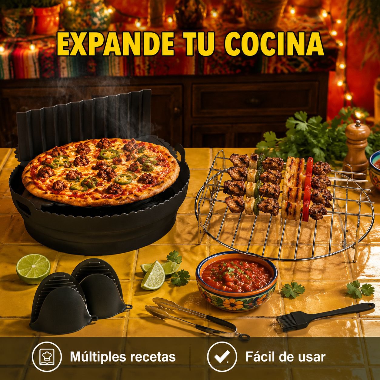 Juego de accesorios para freidora de aire