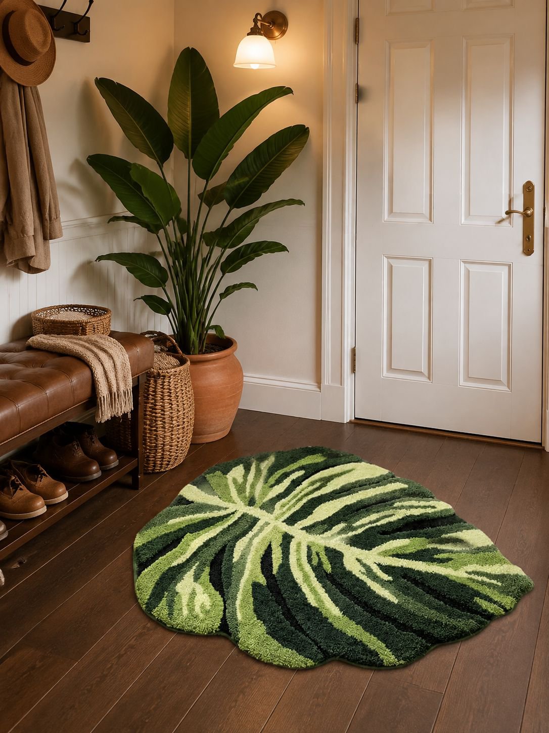 Alfombra absorbente para baño y pasillo