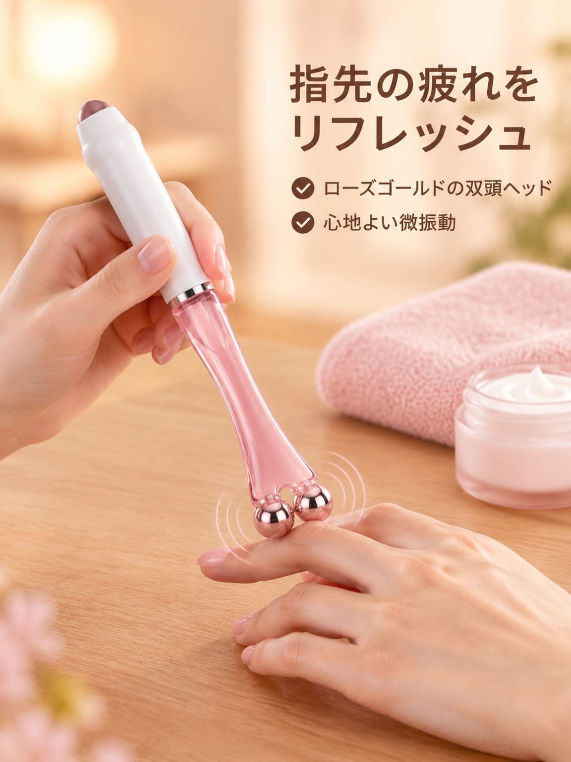 虎の形をしたネイルサロン用ハンドマッサージャー