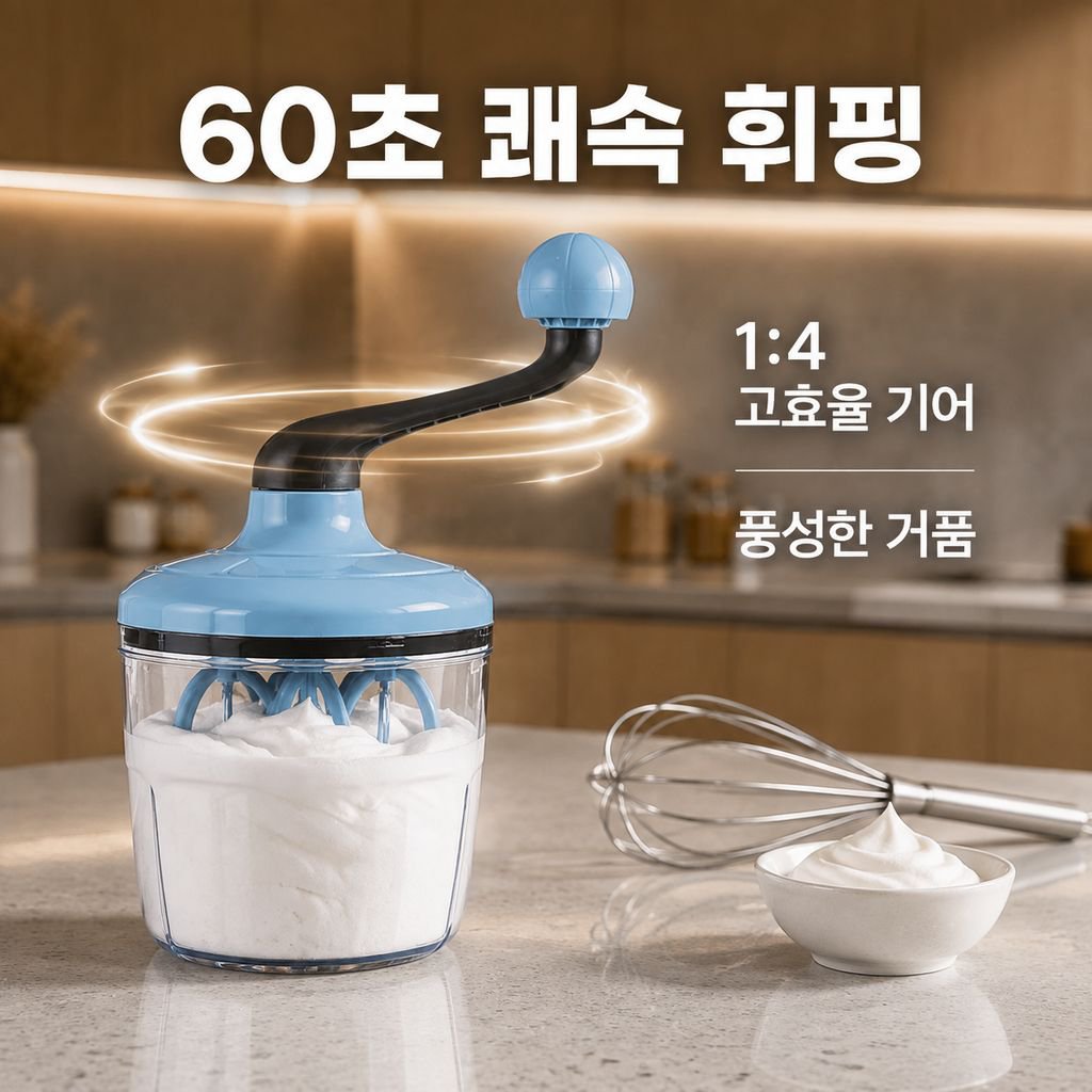 가정용 베이킹 수동 거품기 크림 달걀흰자 믹싱 거품 도구