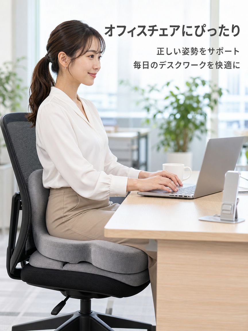 一体型チェアクッション
