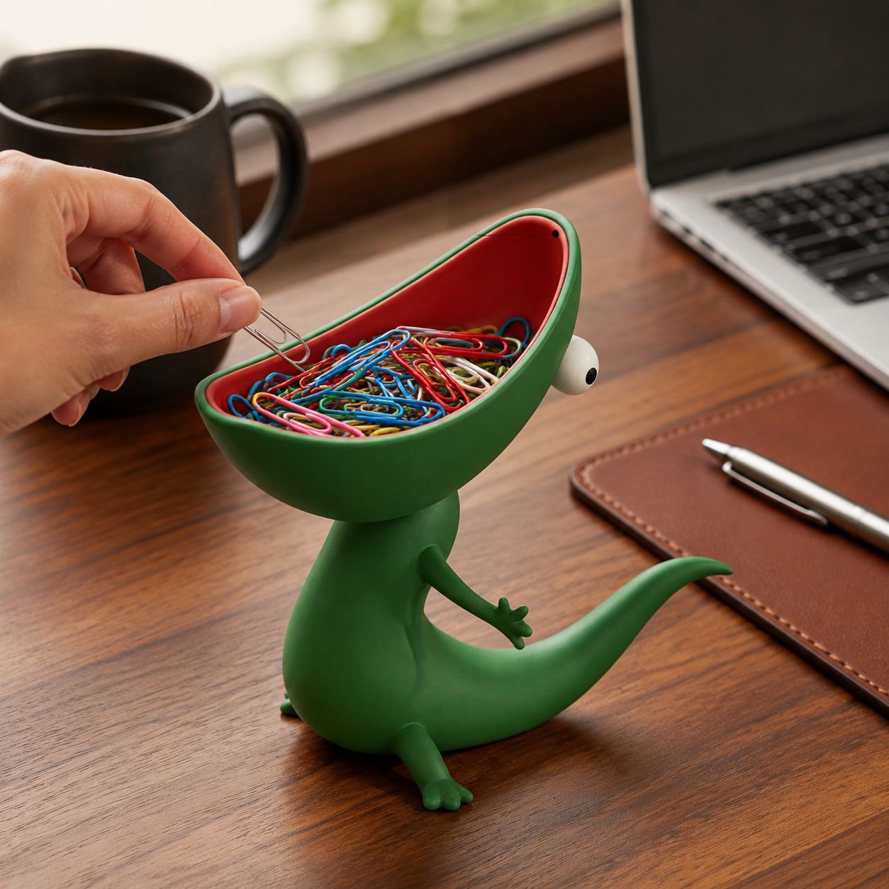 3Dプリントのトカゲ型石鹸箱