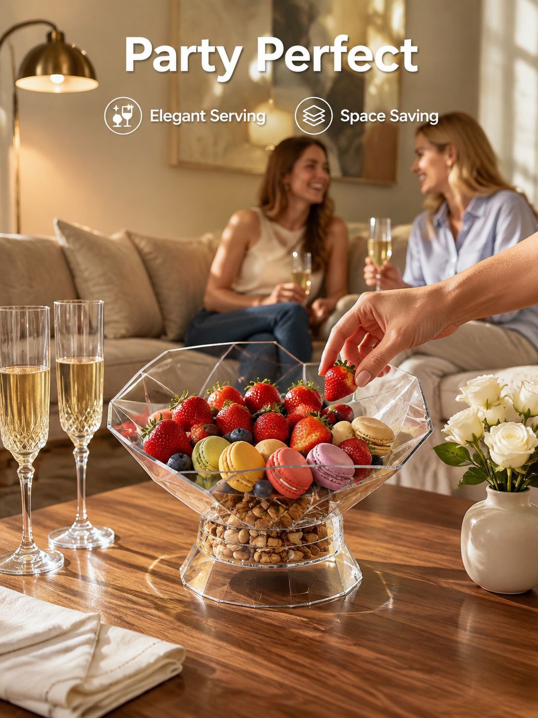 Fruit and Dessert Plate for Living Room