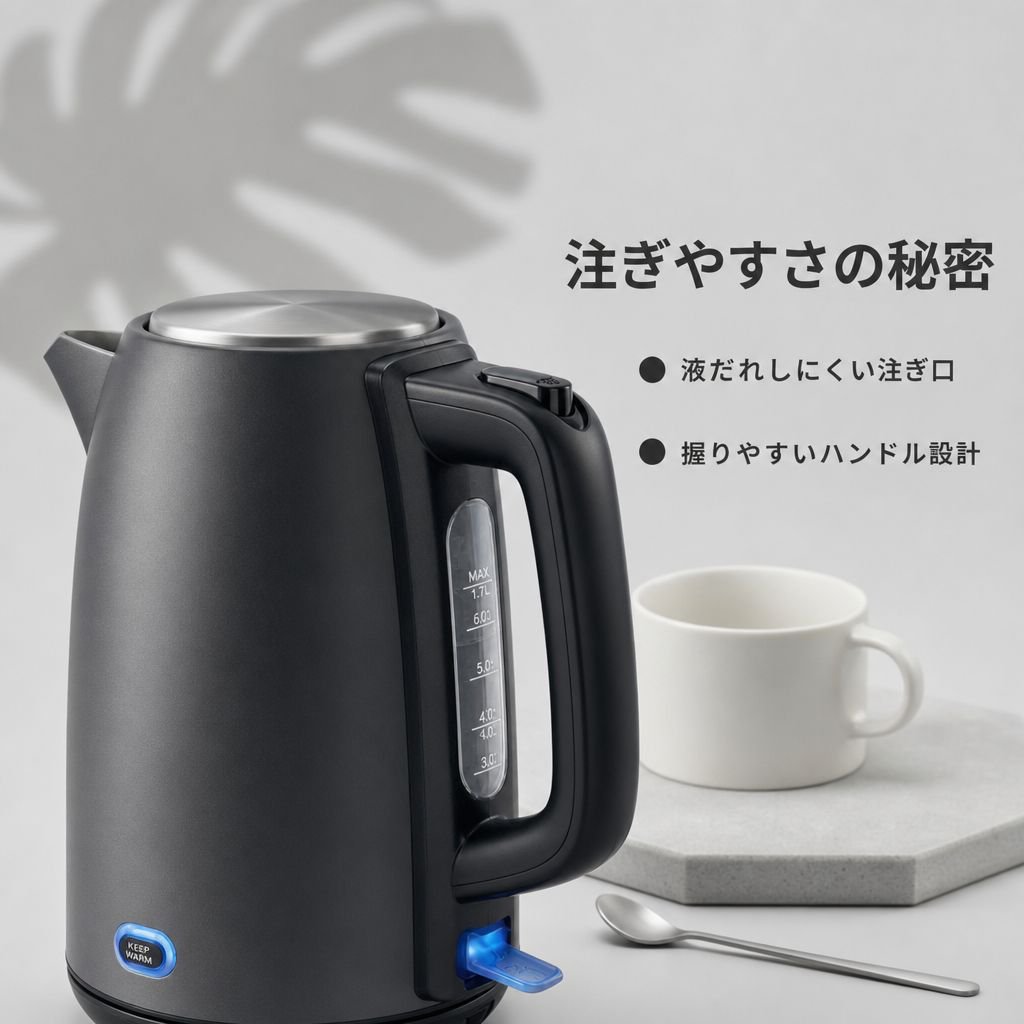 家庭用保温電気ケトル 乾燥防止自動電源オフポット