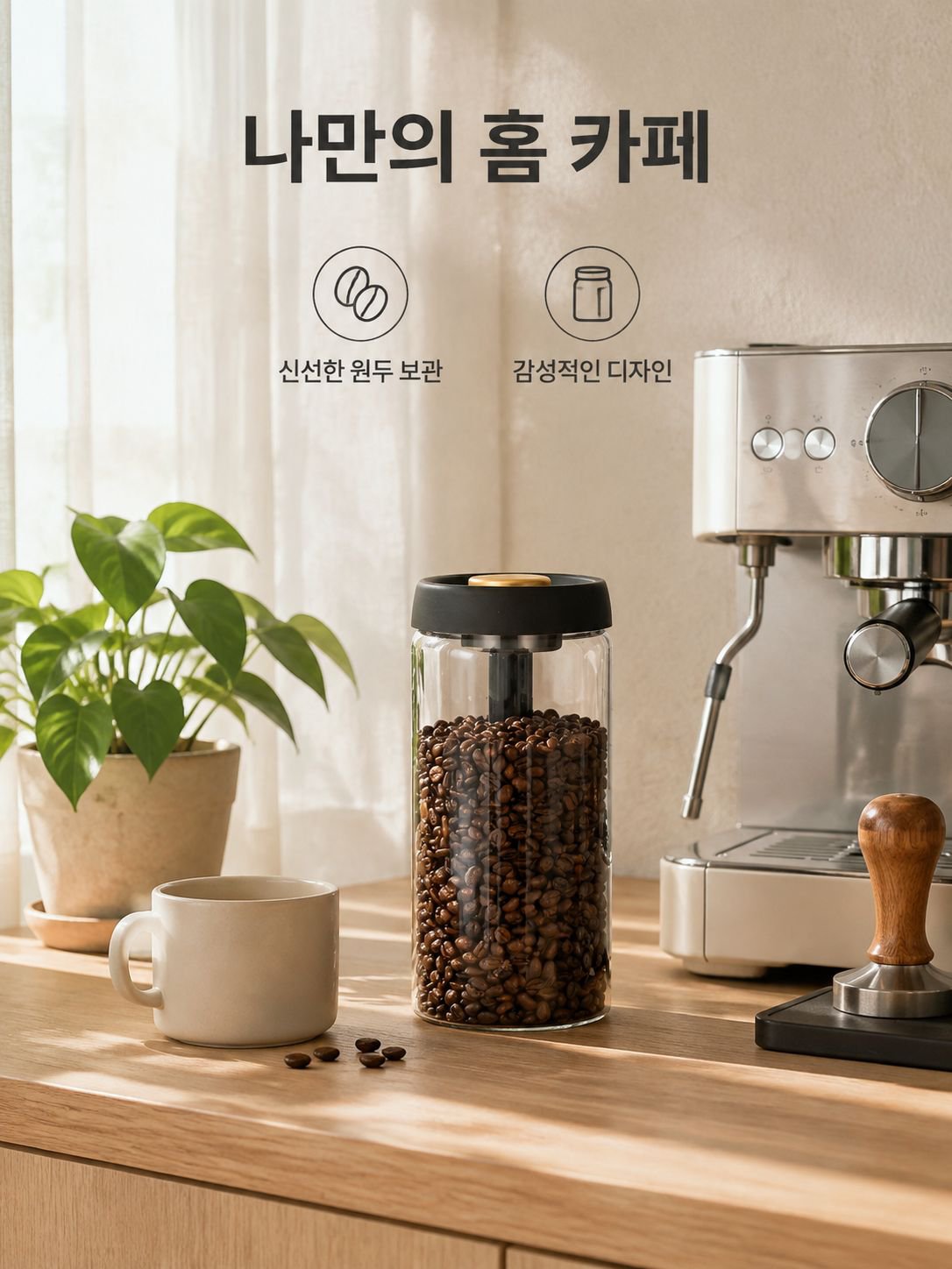 밀폐 유리 보관 용기