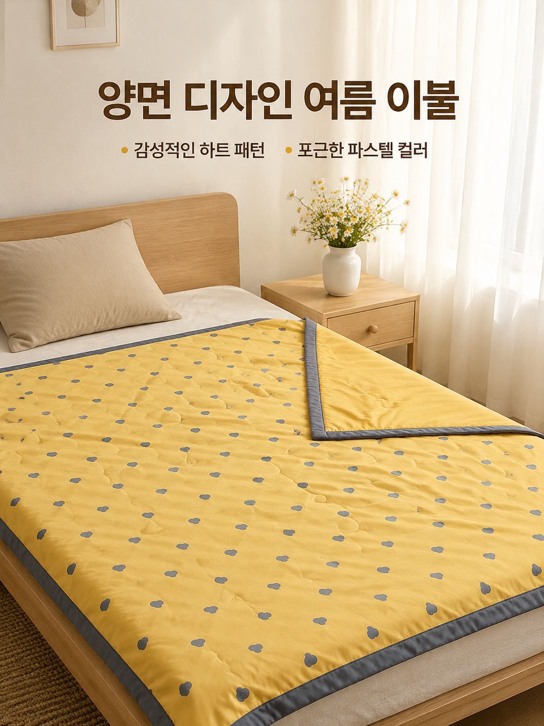 더블 코튼 썸머 퀼트