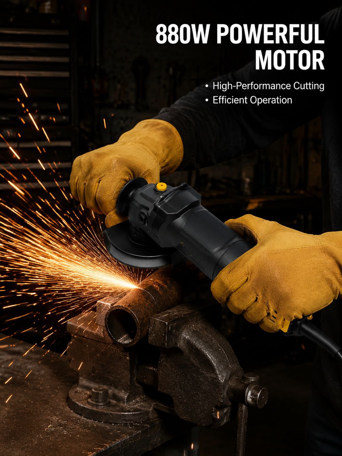 Multifunctional Electric Angle Grinder
