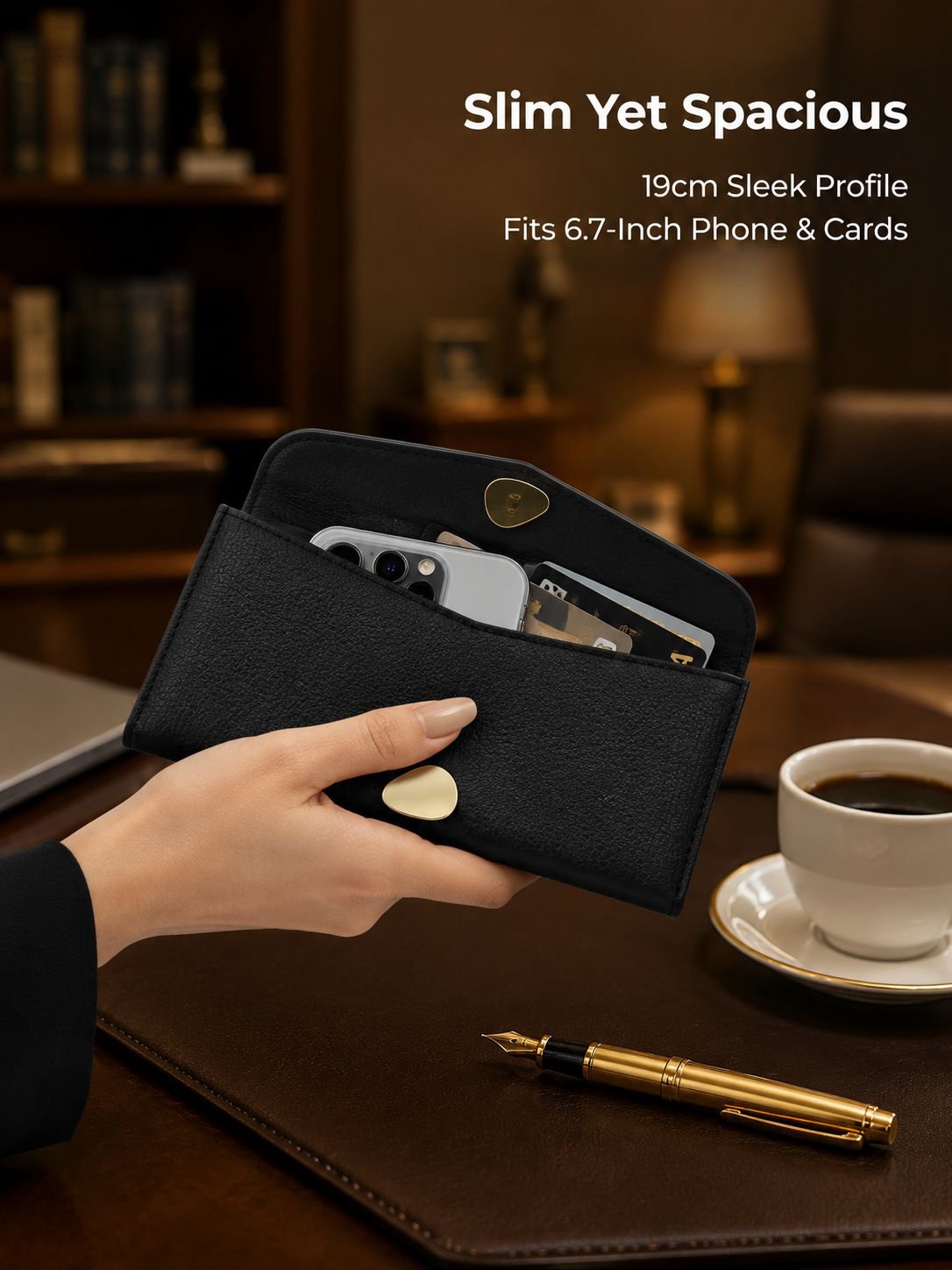 Multi-functional Clutch Purse
