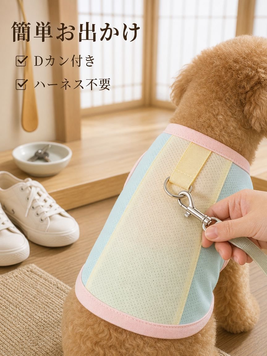 犬用薄手ベスト