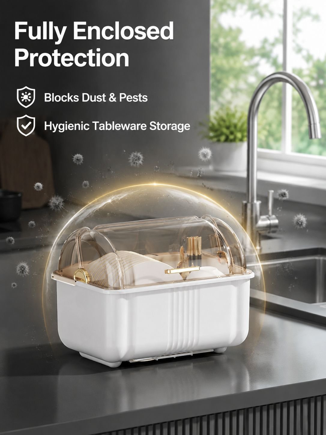 Kitchen Storage Box for Tableware