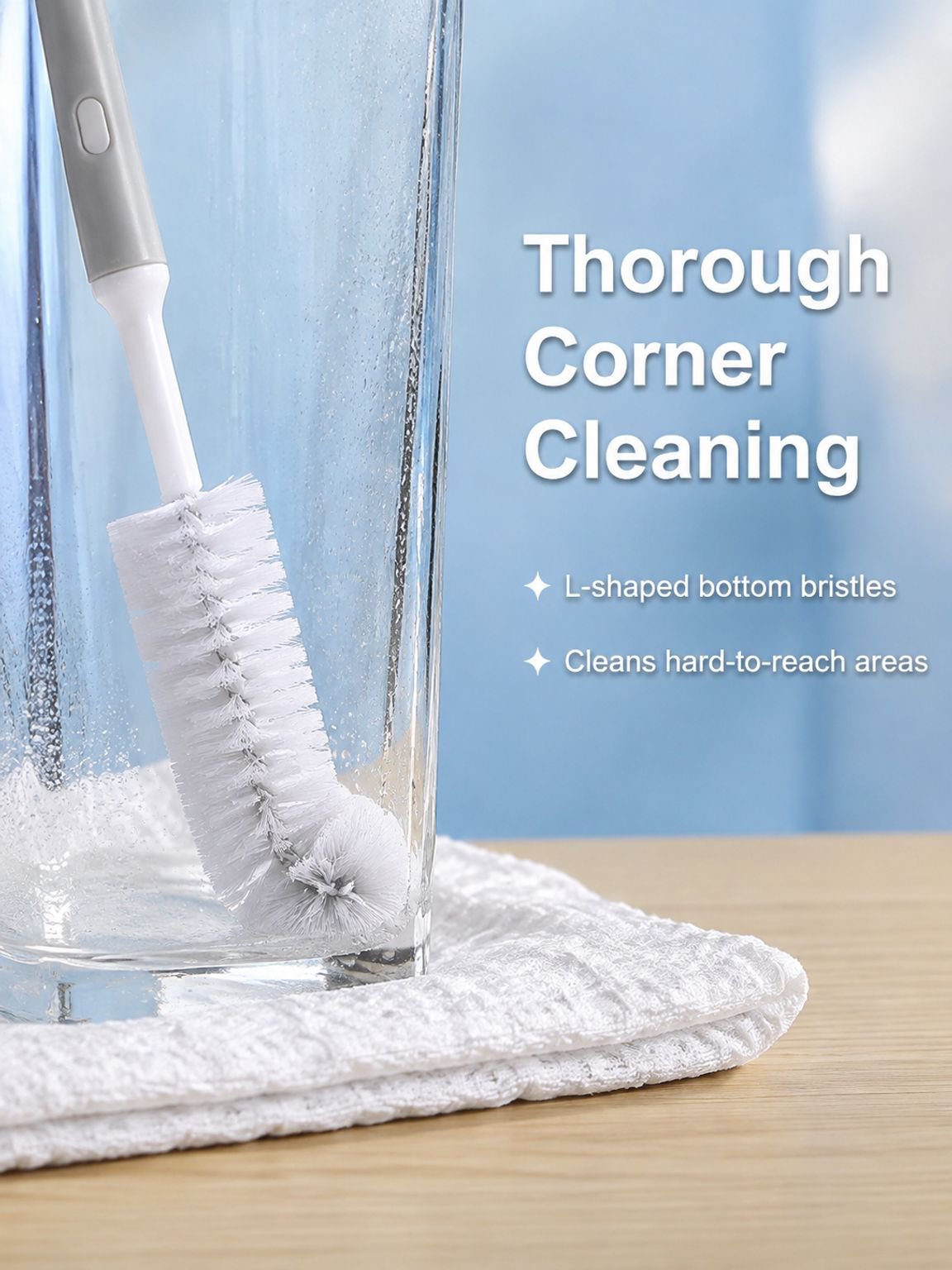 Telescopic Portable Cup Cleaning Brush