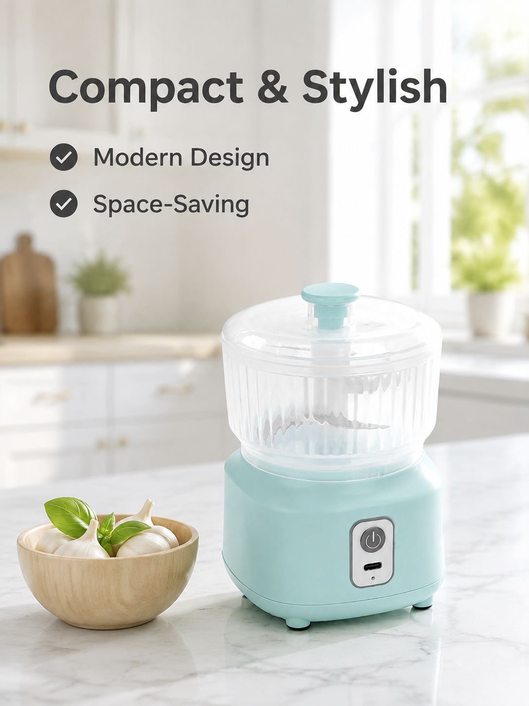 Multifunctional Electric Garlic Chopper