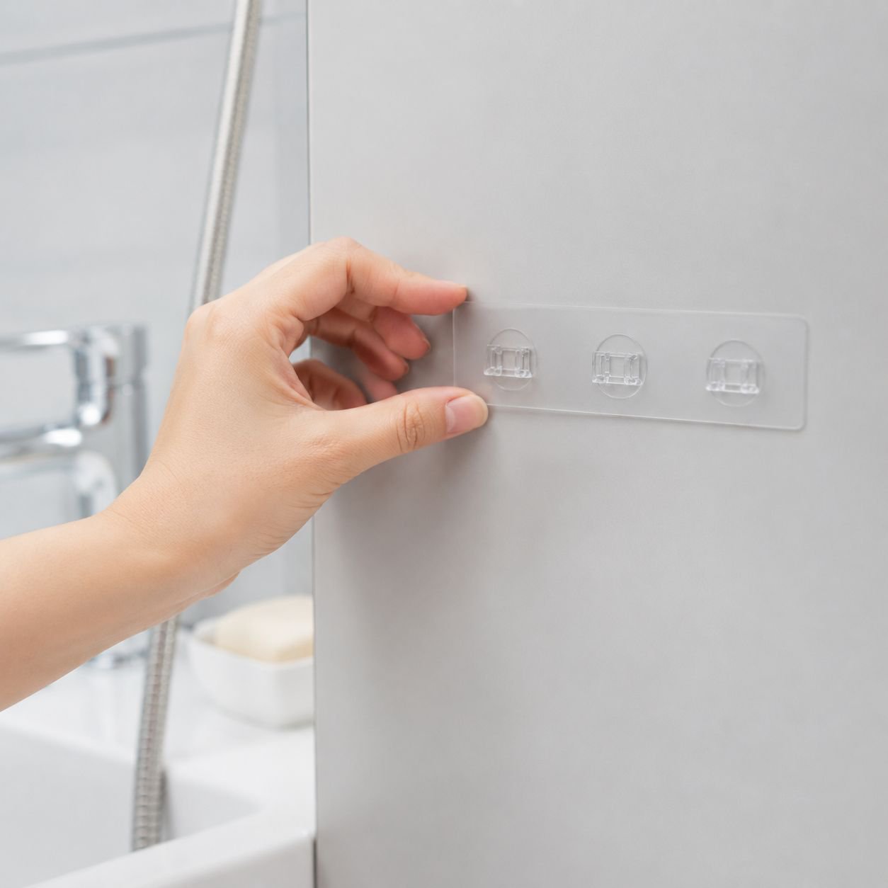多機能トイレ収納棚の使用例