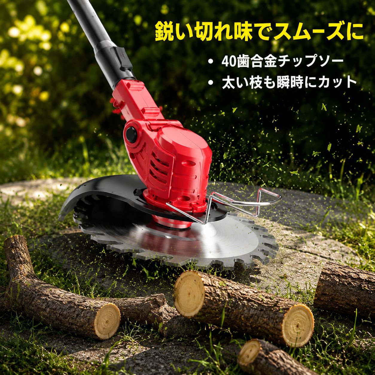 新型リチウム電池充電式芝刈り機