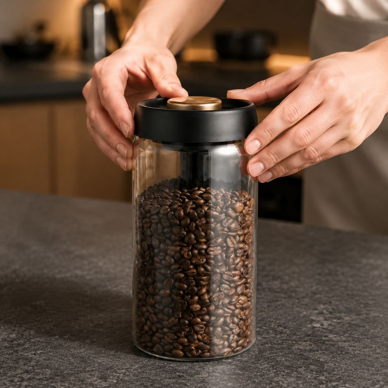 Praktischer Glasbehälter für Meal Prep