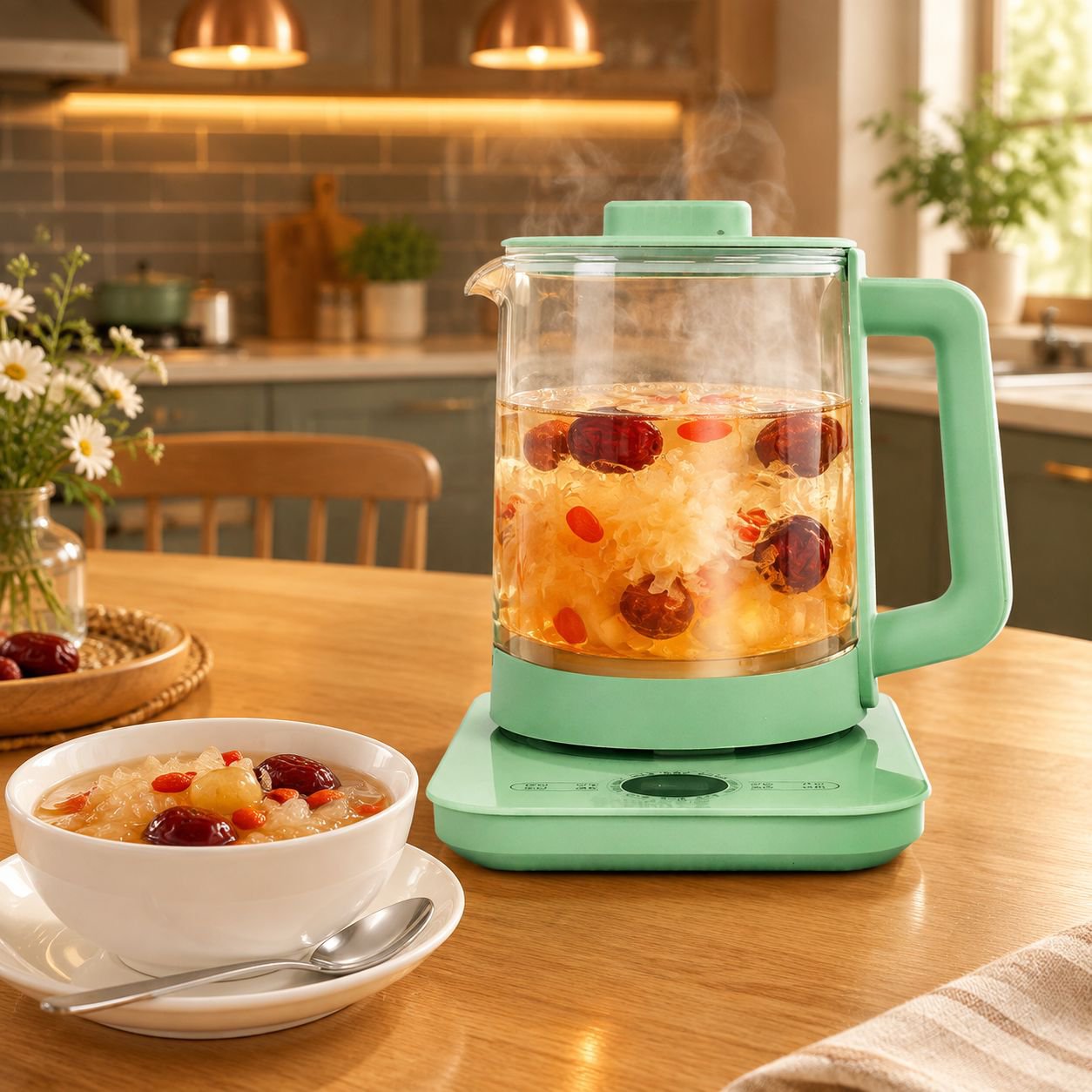 Multifunctional Smart Health Pot Electric Kettle with LED Display
