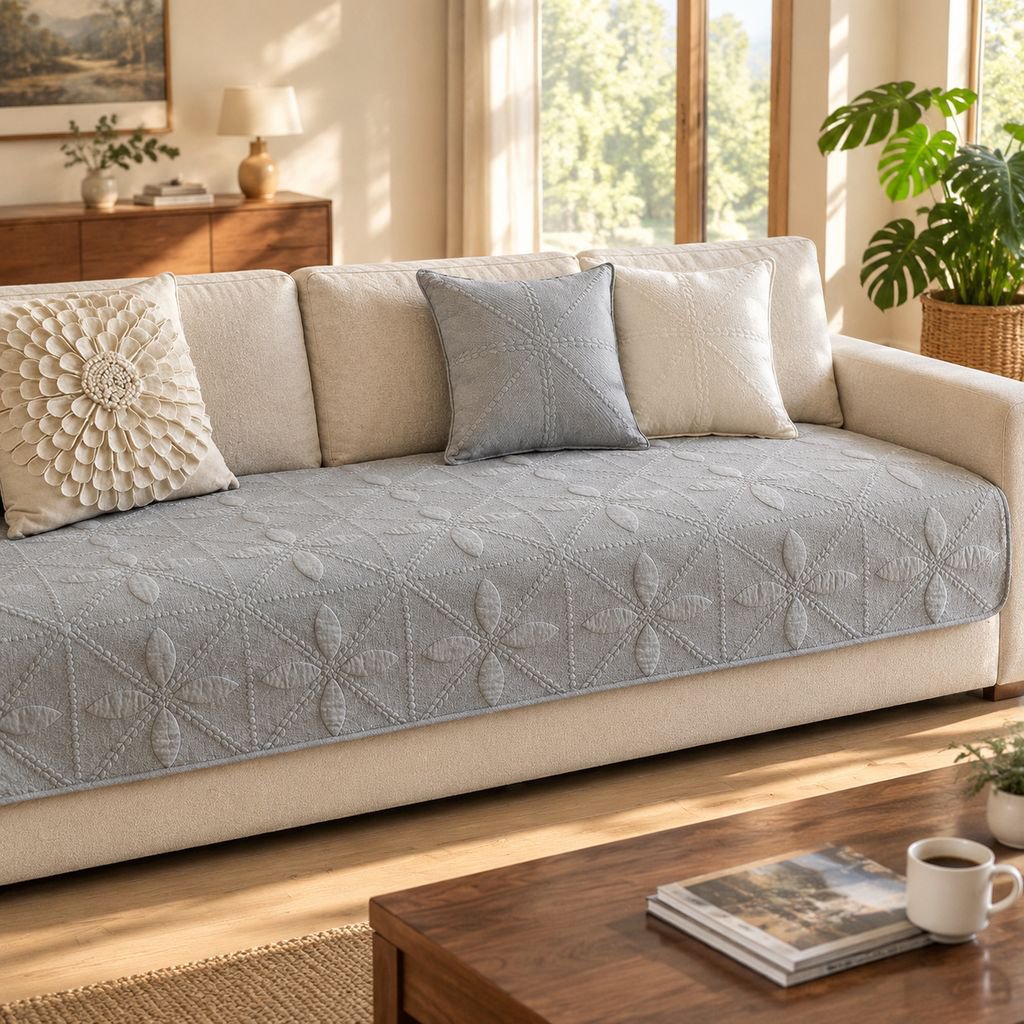 giipet - Sofa Cushion Fabric Pure Cotton Sofa Cover