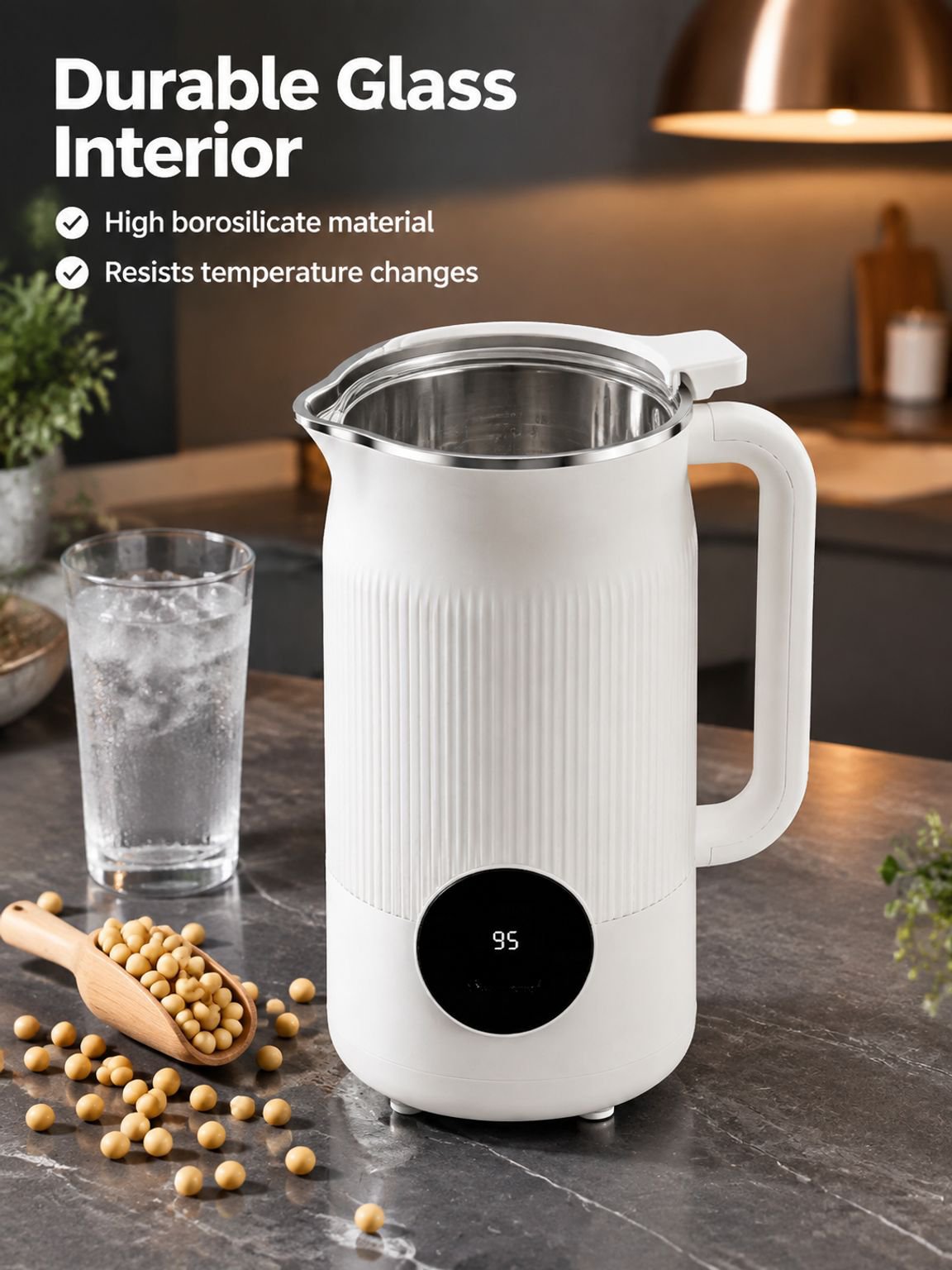 Silent No-Filter Micron Soymilk Blender