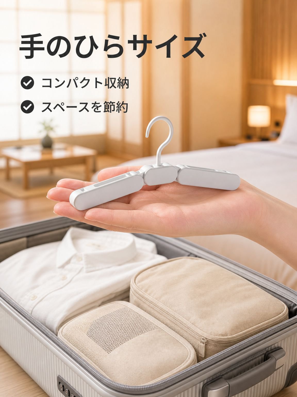 旅行用ハンガー