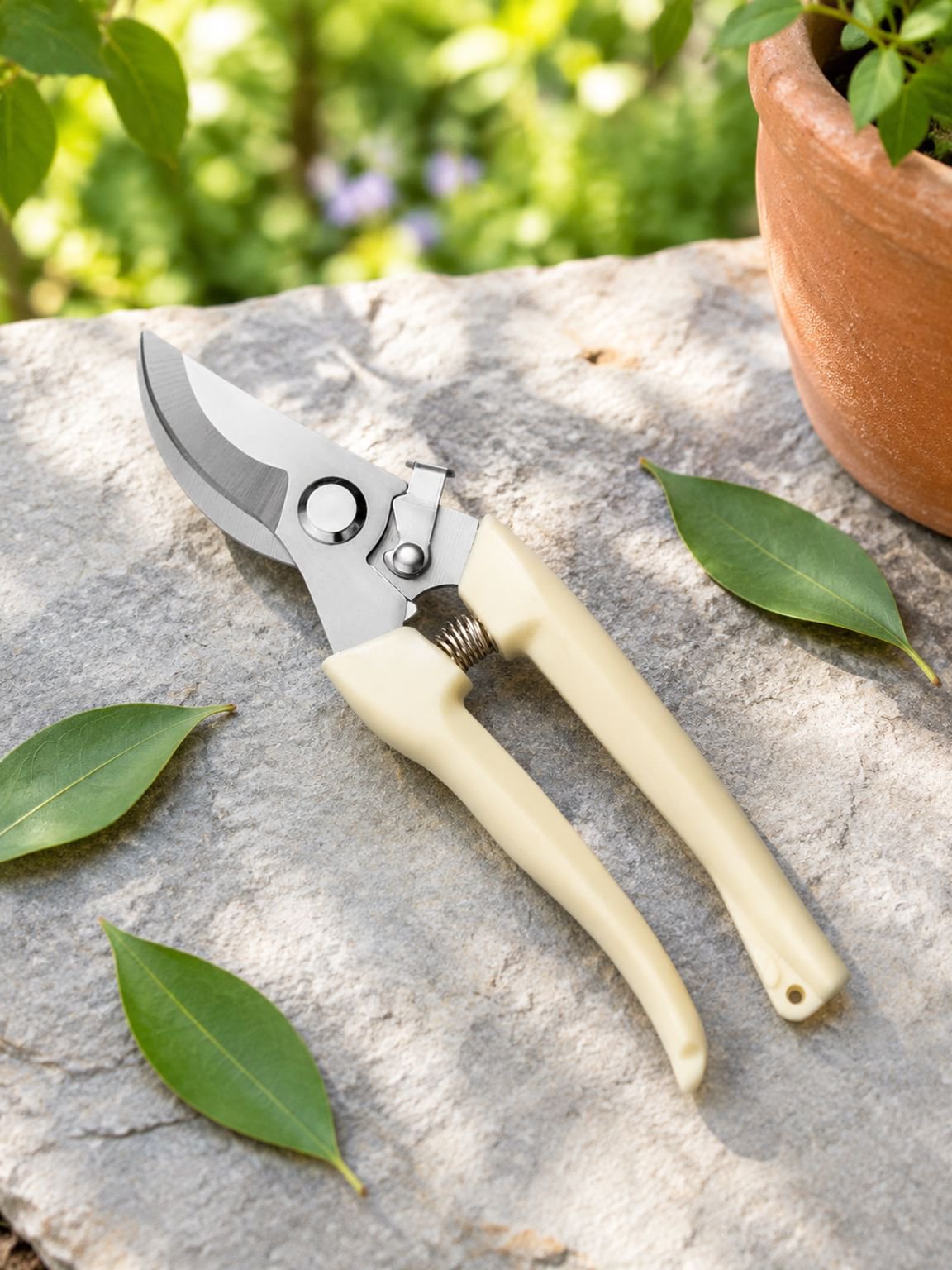  Edelstahl-Gartenschere für Pflanzenpfleg