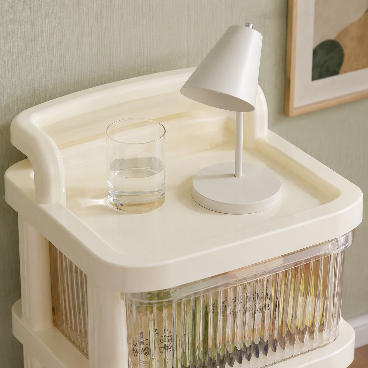 Transparent Drawer Storage Cabinet for Home
