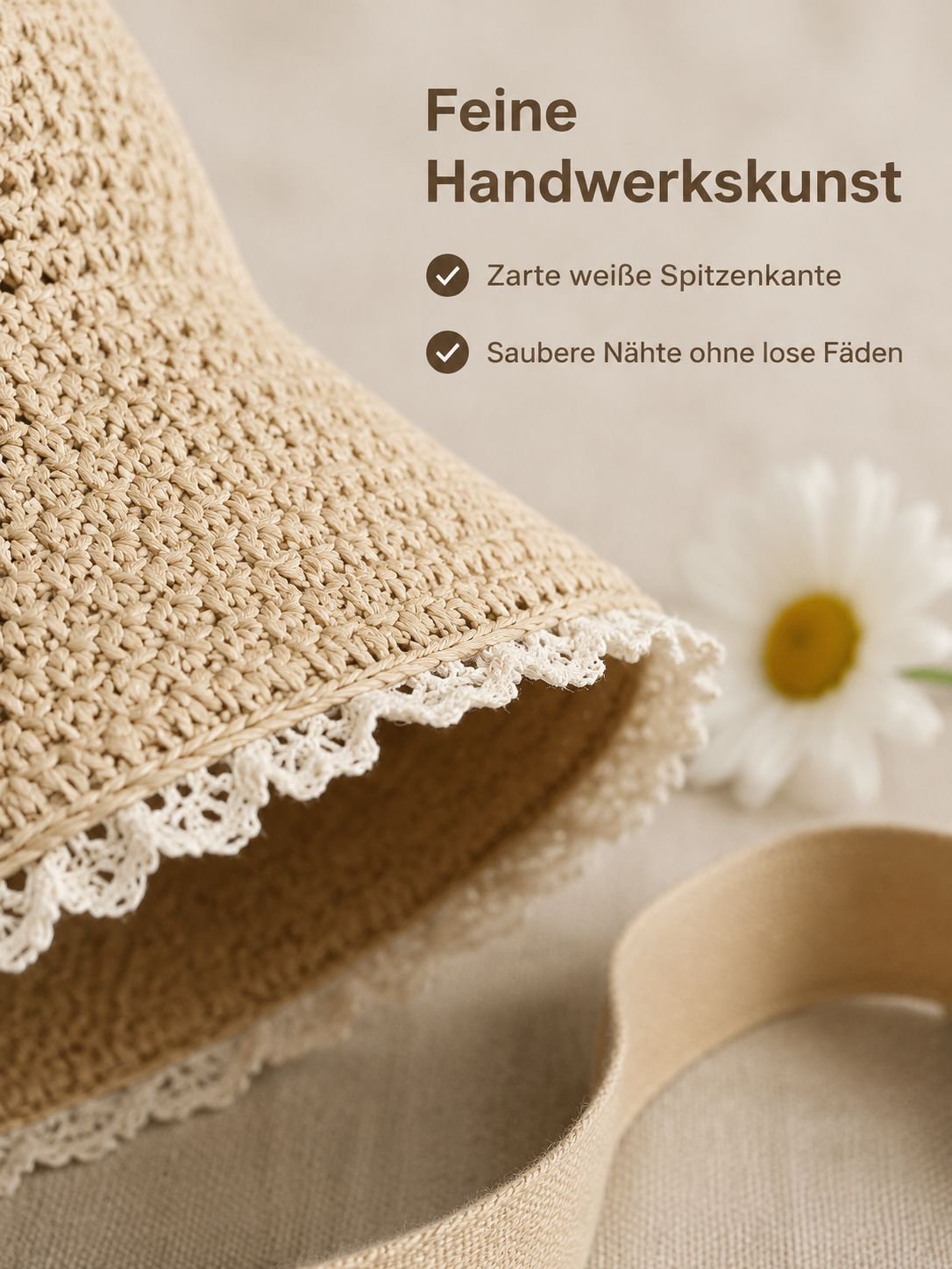 Atmungsaktiver Sonnenhut für Damen