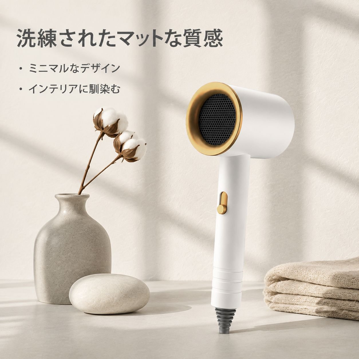 家庭用大風量ブルーライトマイナスイオンドライヤー