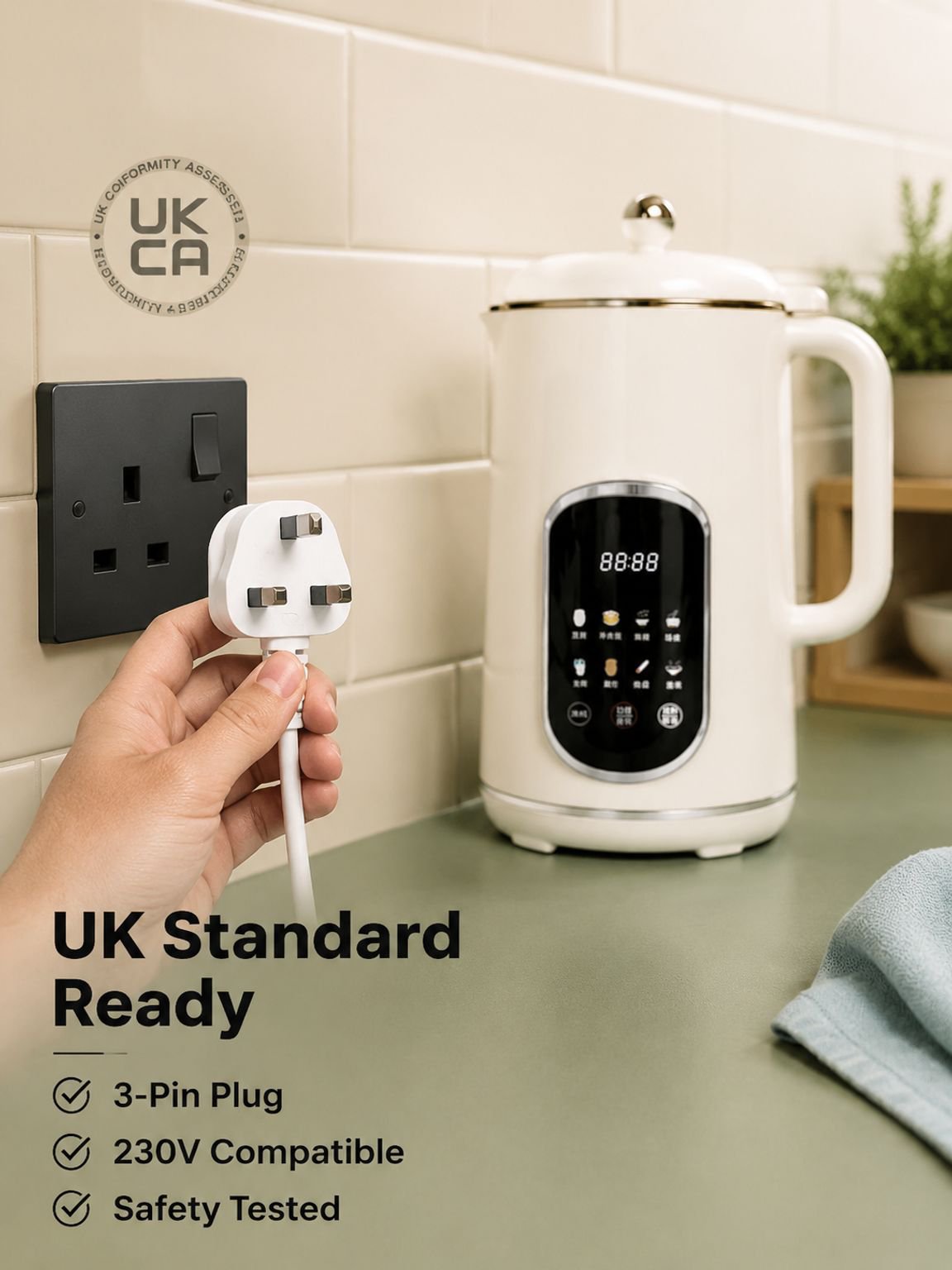 Household Silent High-Speed Soymilk Maker
