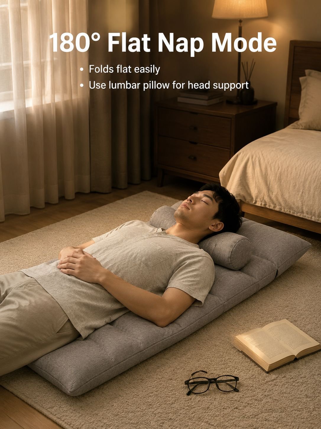 Multifunctional Foldable Lazy Floor Chair Tatami