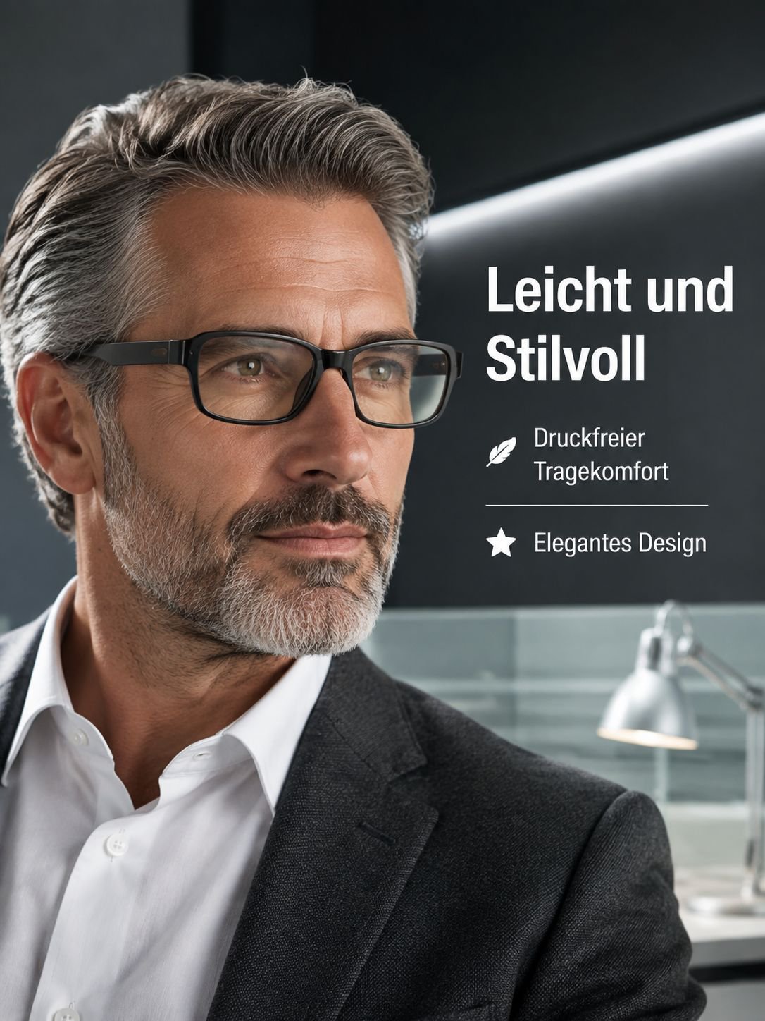  Fashionforward MultiFocus Smart Zoom Reading Glasses – Trendy Adjustable Eyewear