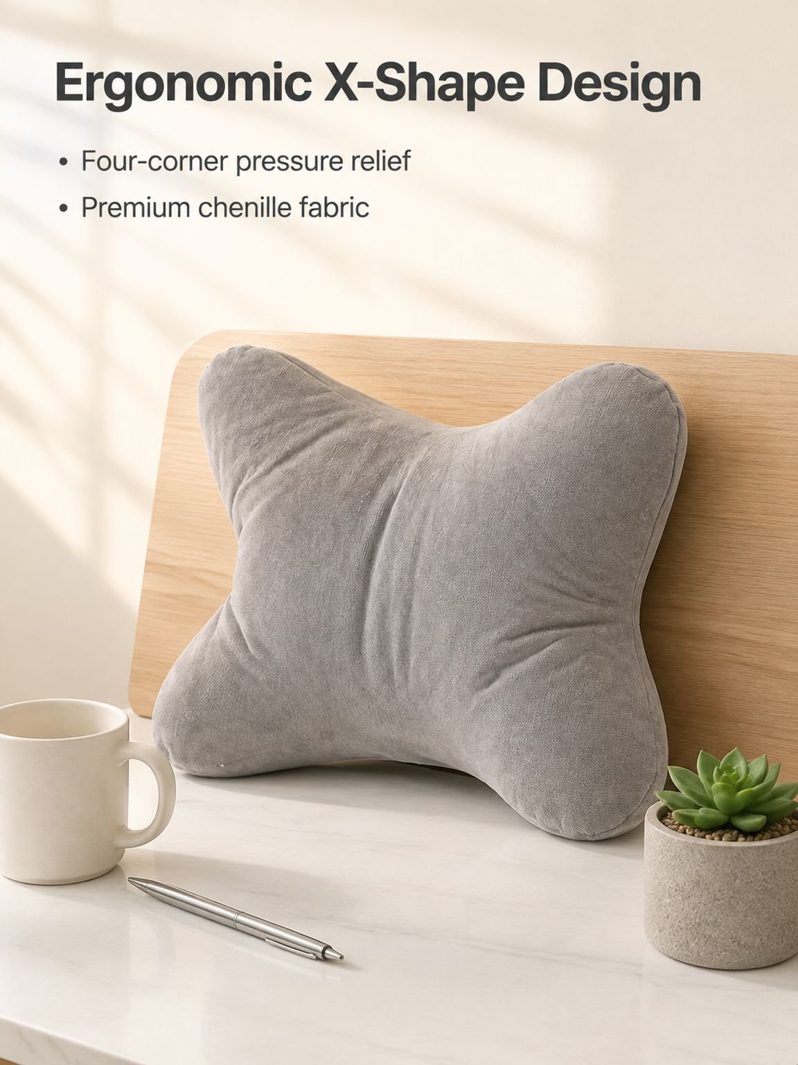 Ergonomic Seat Back Cushion