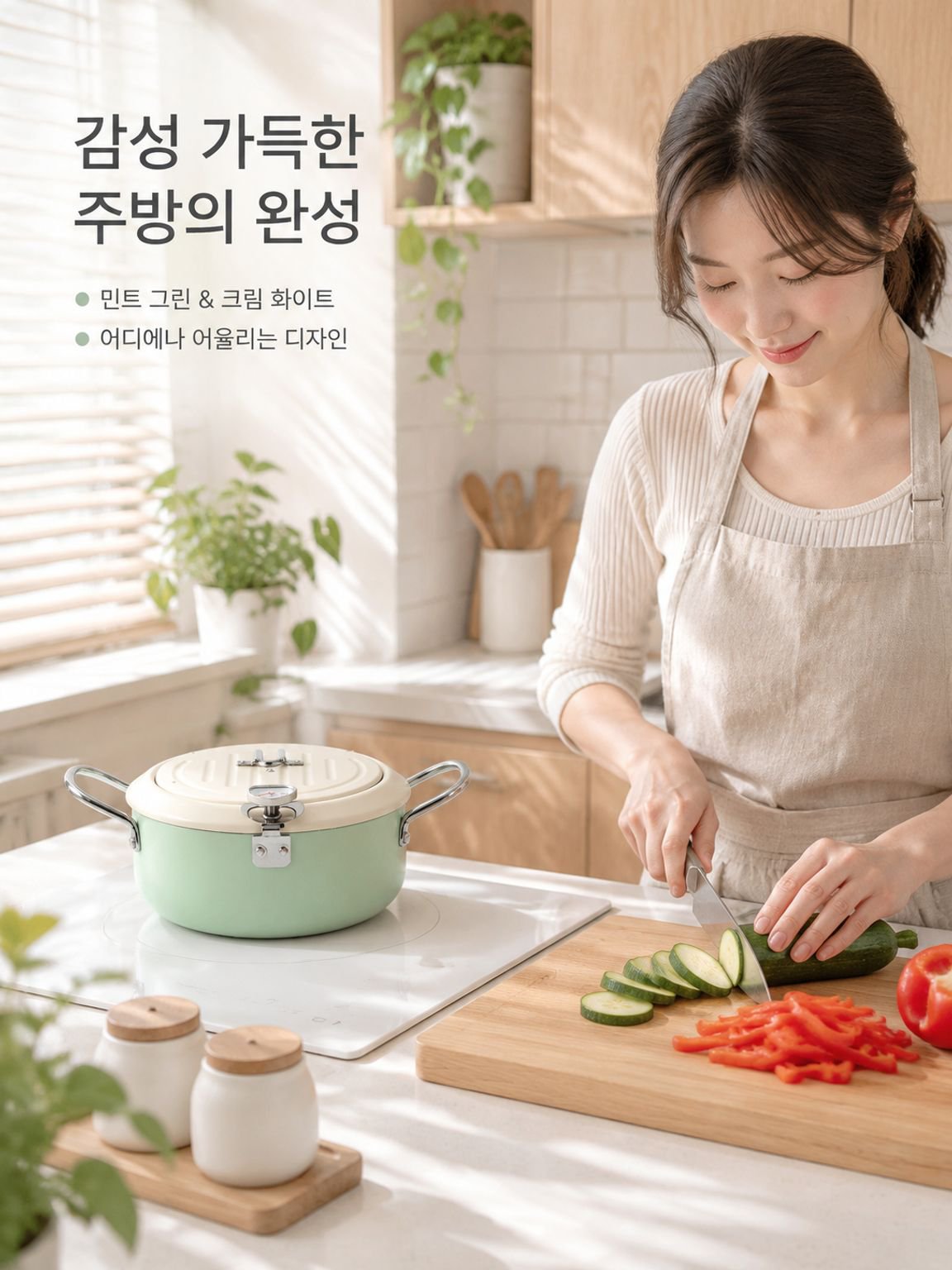 가정용 온도 조절 세라믹 프라이팬