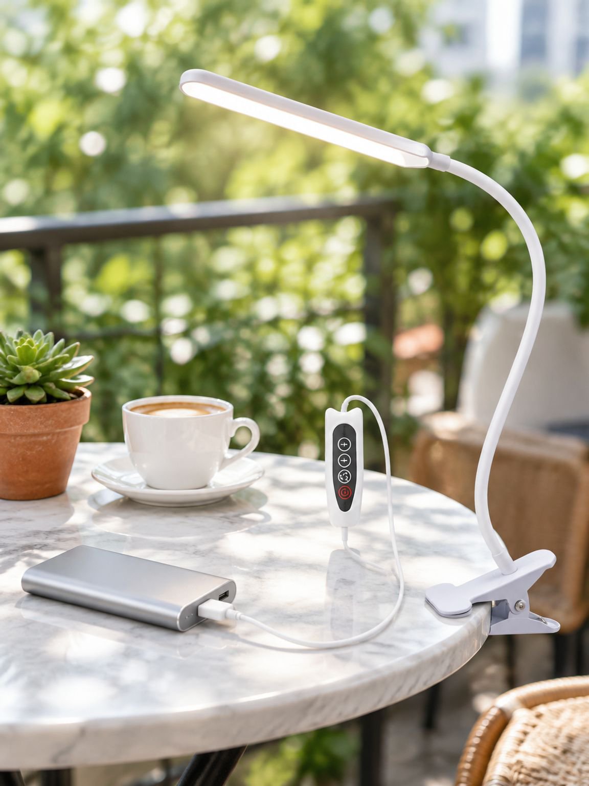 Luz LED USB ideal para oficina y estudio