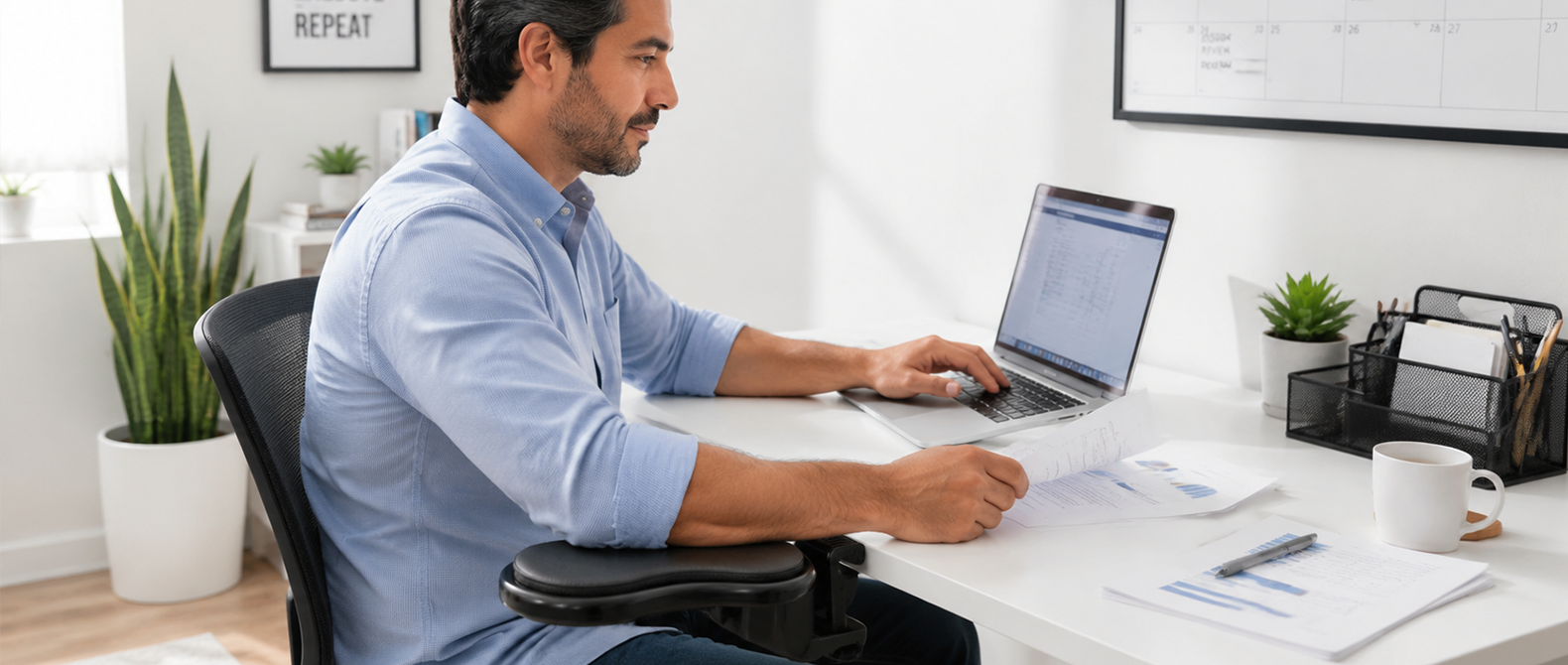 Computer Arm Rest Support