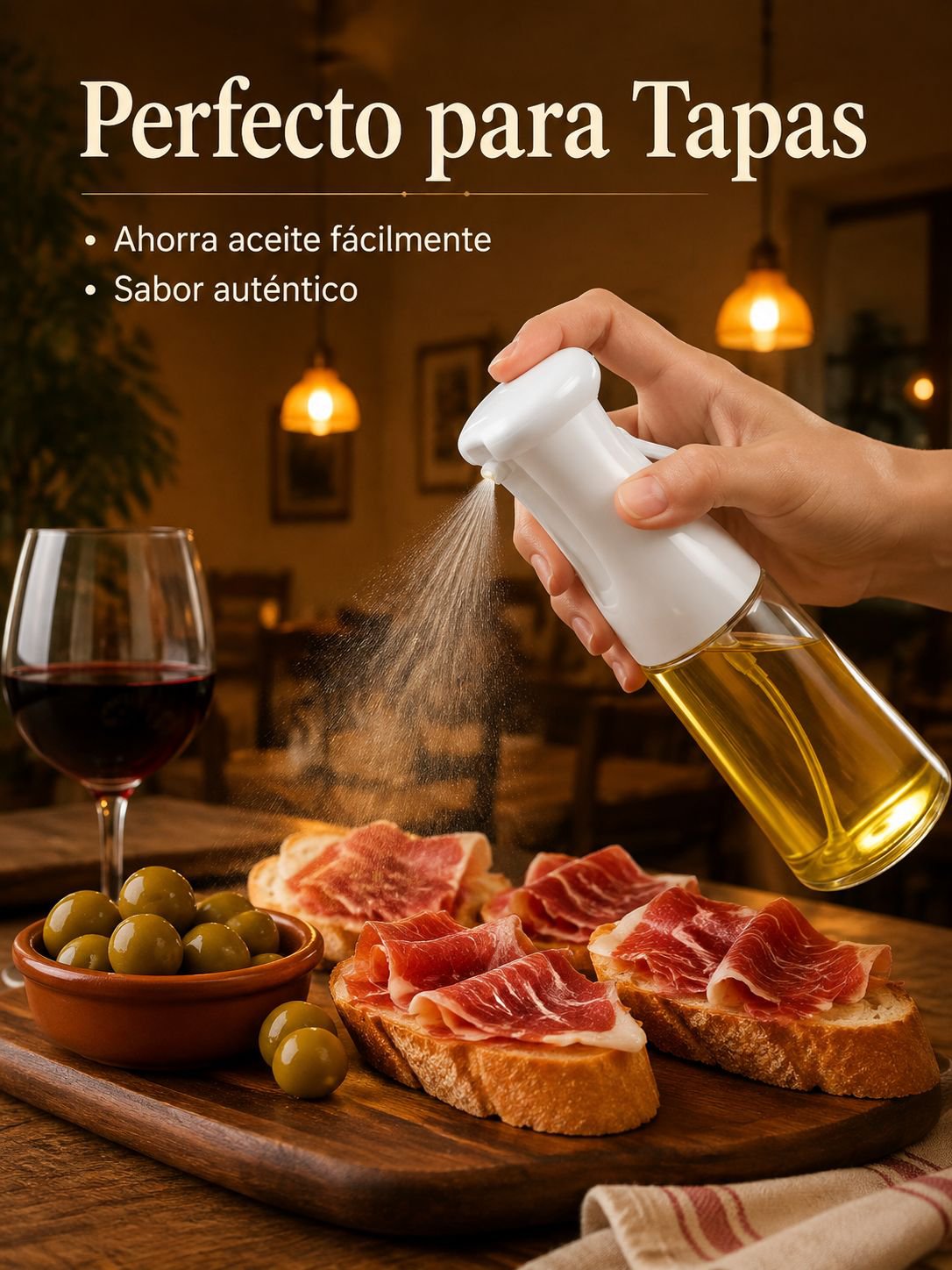 botella de spray de aceite de cocina