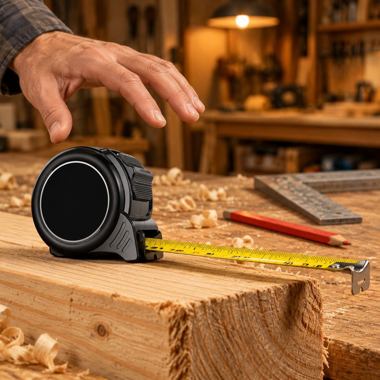 Rubber coated ABS shell magnetic tape measure with inch and metric markings