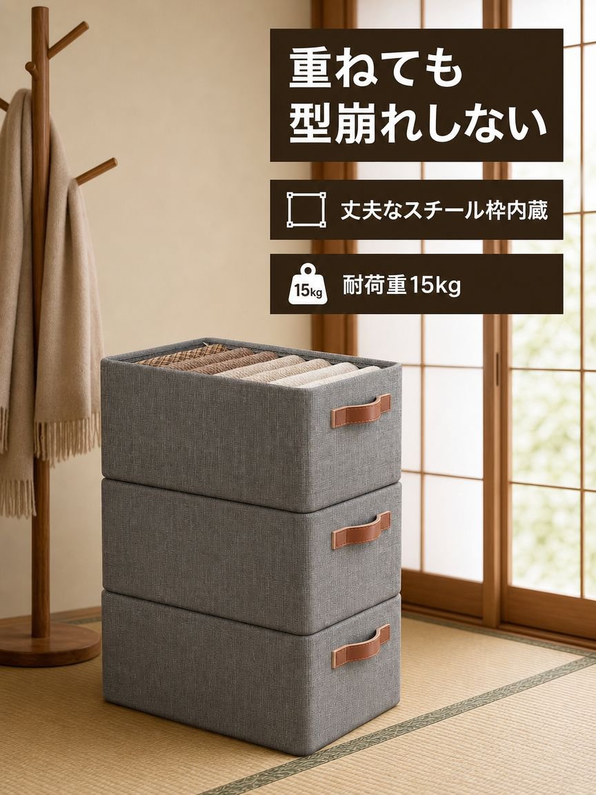 折りたたみ収納ボックス