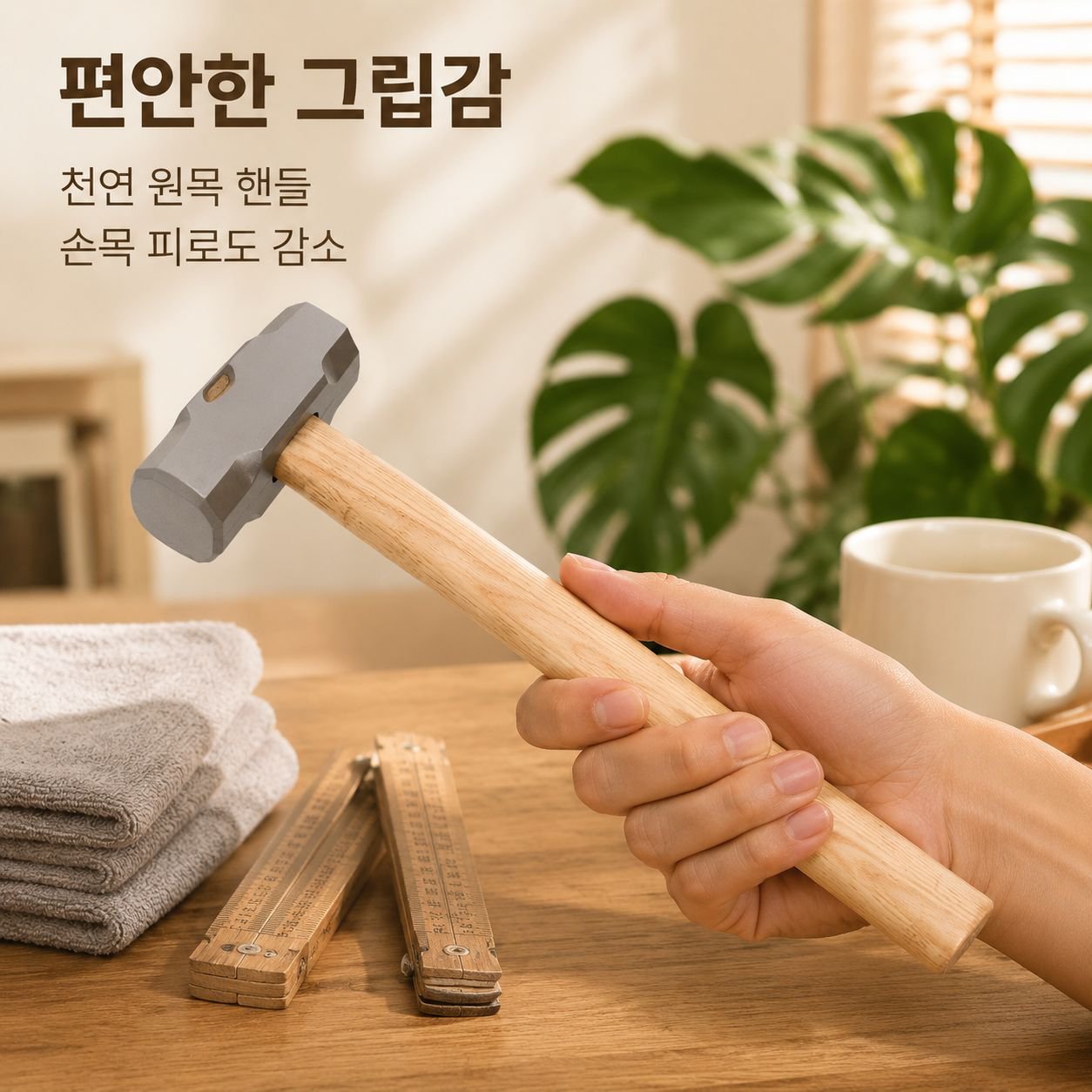 다기능 석공 일체형 망치