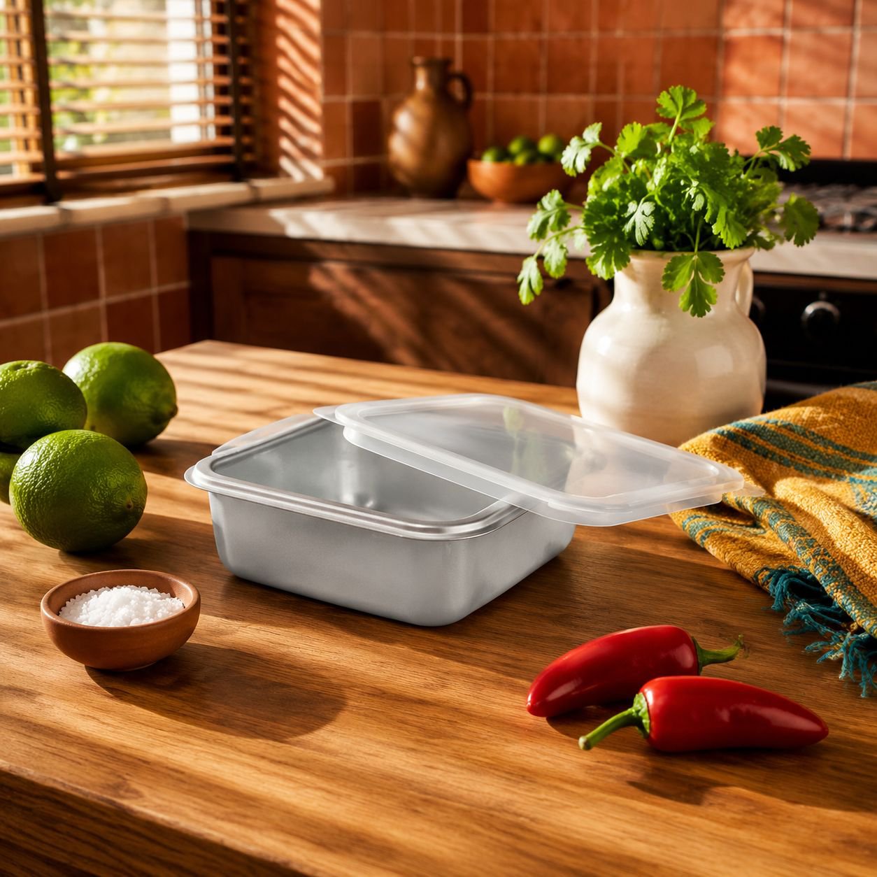 Stainless Steel Airtight Food Storage Container