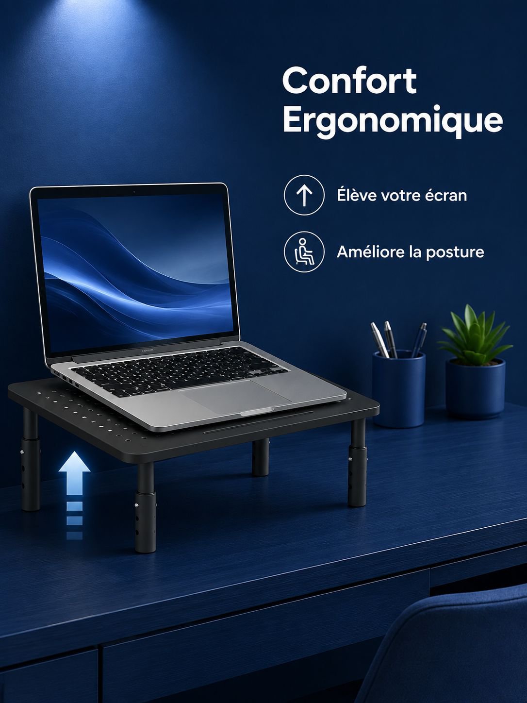 Support d'élévation pour ordinateur domestique