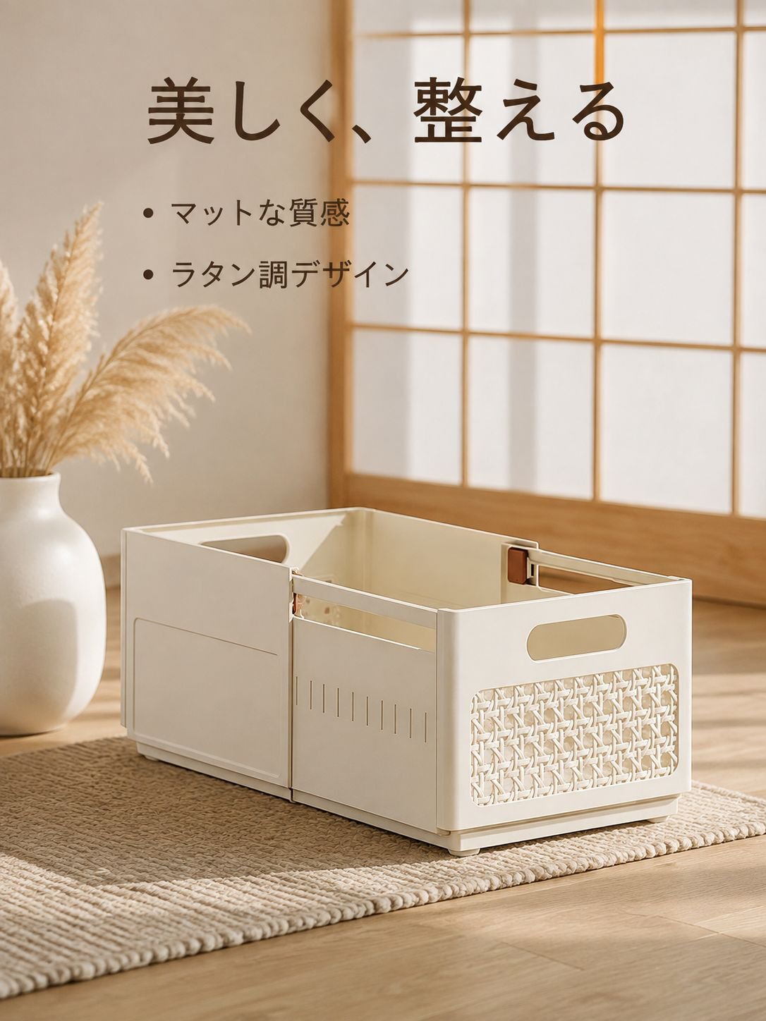 多機能ワードローブ収納ボックス