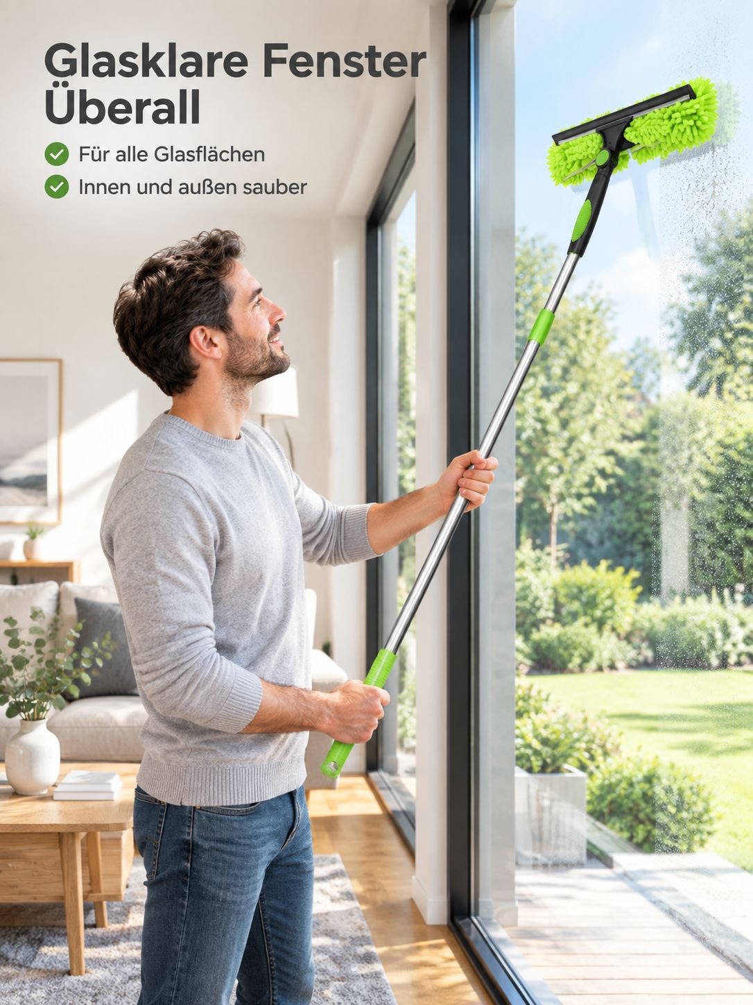 JMY Glasreinigung Artefaktreinigung doppelseitig
