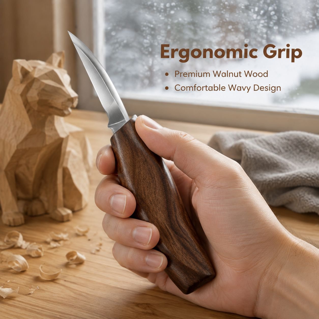 Wood Carving Chisel Set Handcrafted Woodworking Tools