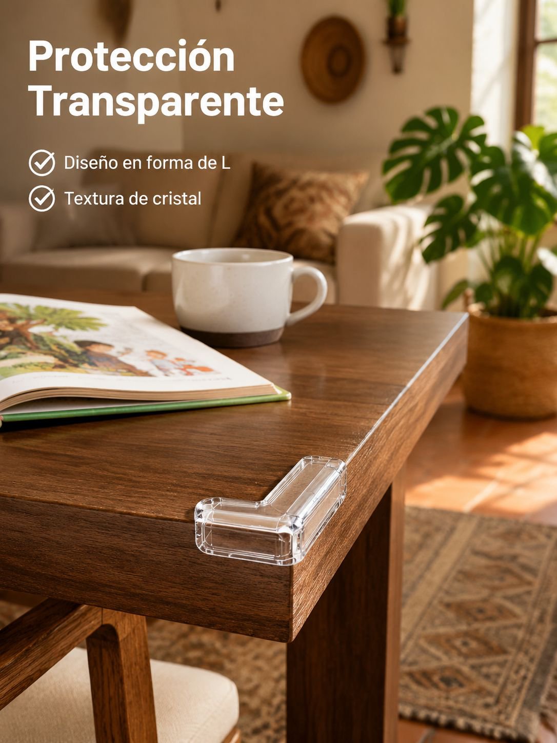 Protectores de esquinas transparentes