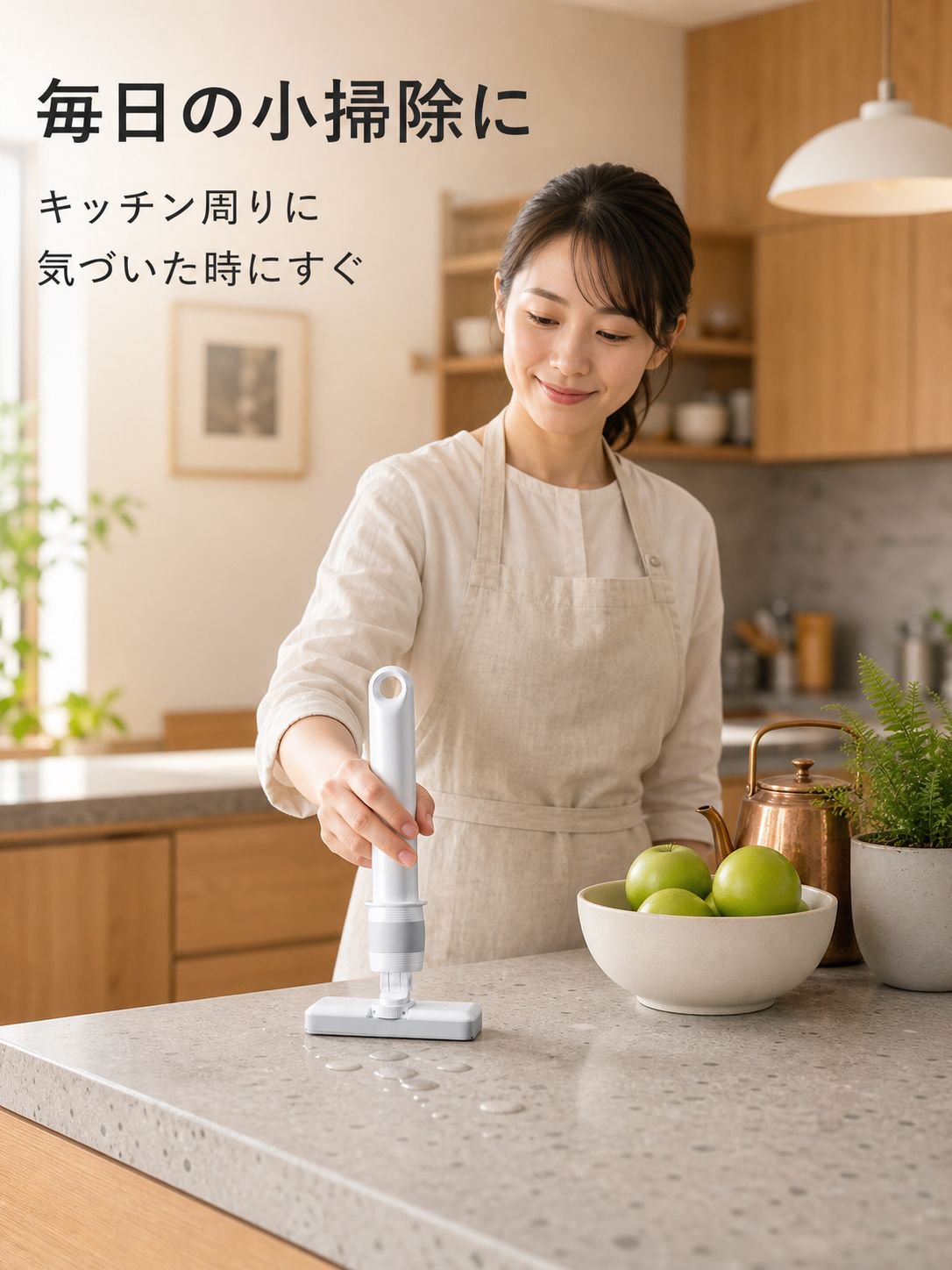 高性能小型ハンディモップ 吸水モップ
