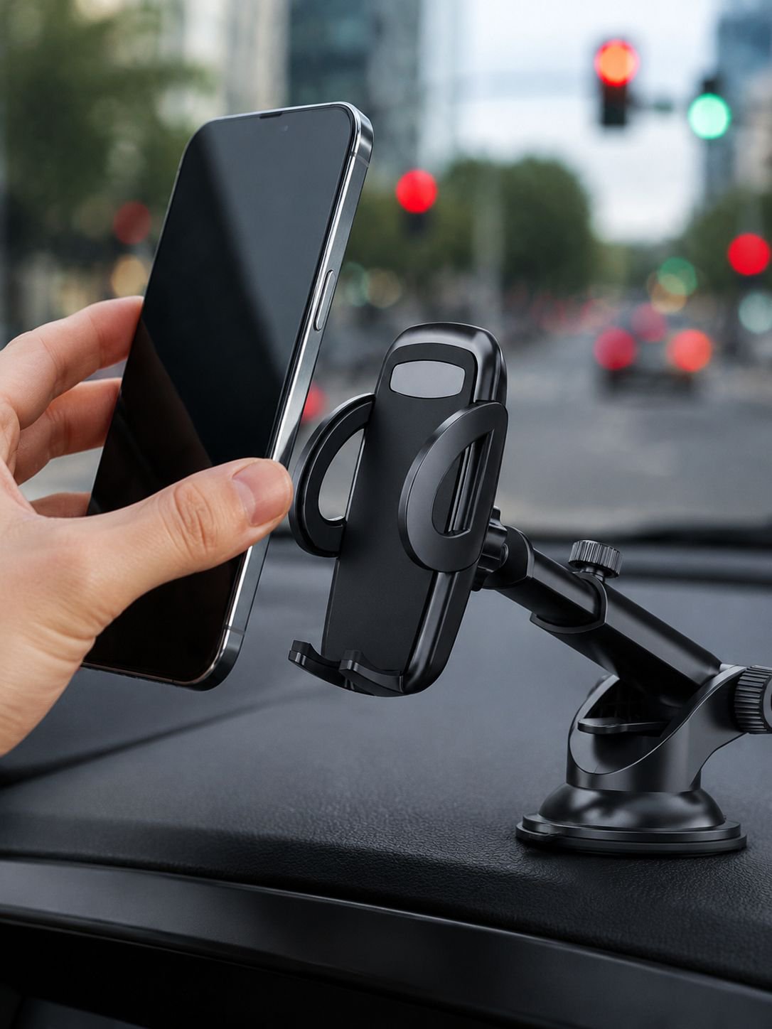 取り外し簡単な吸盤式カーアクセサリー